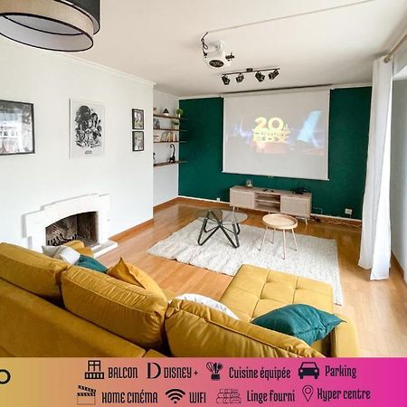 Cinema & Disney Avec Balcon & Parking En Hyper Centre 阿棉 外观 照片